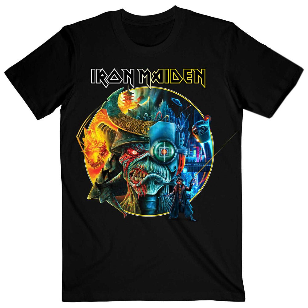 IRON MAIDEN アイアンメイデン (結成 50周年 ) - The Future Past Tour '23 Circle Art / Tシャツ / メンズ - PGS